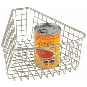 Inter design Lazy Susan Cabinet Bin wire basket